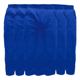 Kit 10 Calças Brim Uniforme Trabalho Bolsos Reforçada  